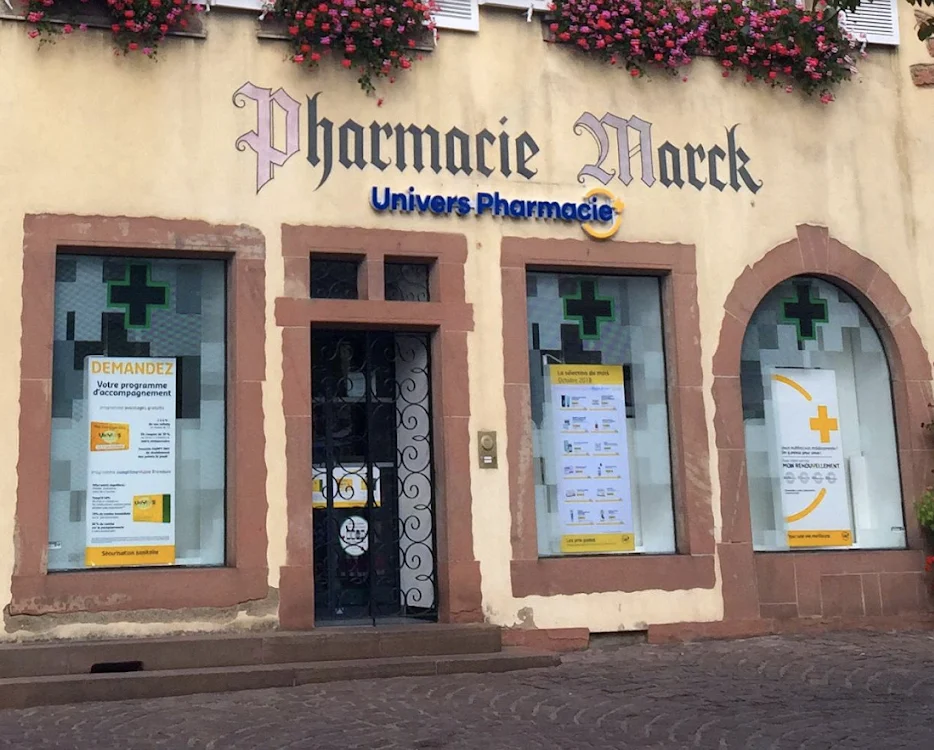 Façade de la Pharmacie Marck à Colmar